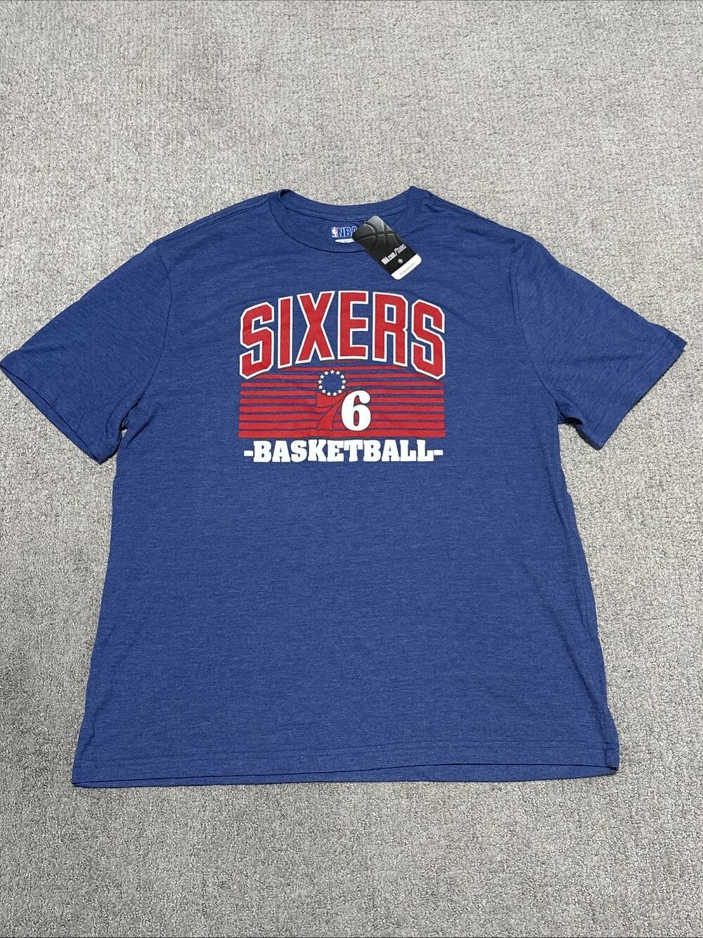 NBA TX3 Cool Philadelphia 76ers Basketball T-shirt Size XL NWT